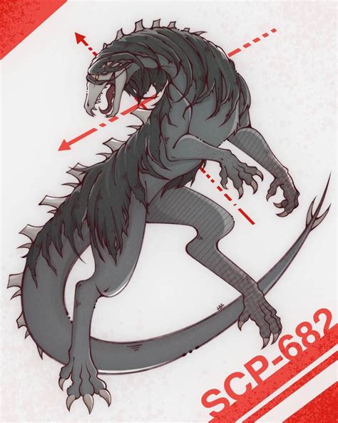 female scp 682|Explore the Best Scp682 Art